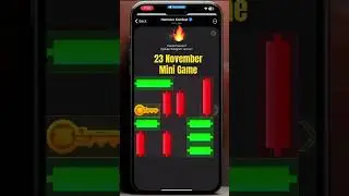 23 November Mini Game Hamster Kombat Daily MiniGame Solved #hamsterkombat #puzzle #minigames