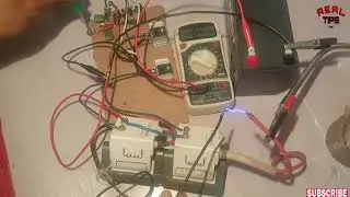 How To Make High voltage Generator ! 494 Ic Project ! Plasma Flyback Transformer  (invertor)