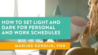 How to Set Light and Dark for Personal and Work Schedules