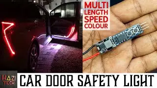 DIY LED Car Door Welcome and Safety Animation Light #attiny85 #ws2812b #arduino