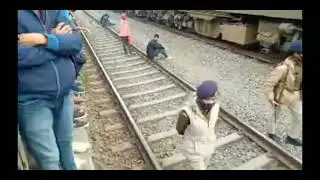 NTPC scam 2022  student protest at patna railway track