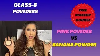 Powder Confusion Solved! | Loose vs Compact | Banana vs Pink Powder #makeupforbeginners 