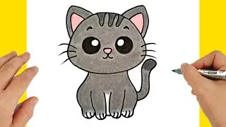 How to Draw a Cute Cat Easy| kawaii Cat