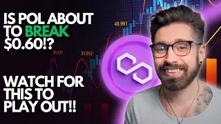 POL PRICE PREDICTION 2024💎IS POLYGON ABOUT TO BREAK $0.60!?🚀WATCH FOR THIS TO PLAY OUT! 🚨POL
