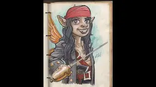 Drawing Fae Pg 45 at 17x
