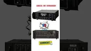 STRANGER 500 Watts VS AHUJA 500 Watts  #shorts #video #amplifier #viralvideo |DJ UPS BELA
