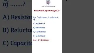 MCQ for electrical engineering competitive government jobs #pgcil #education #job #powergrid #upsc
