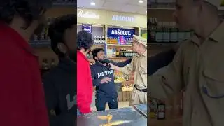 Police se bachalo bhaiya 😂 #shorts #funny #comedy