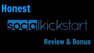 Honest Social Kickstart Review and Bonus; Preview of Social Kickstart dashboard