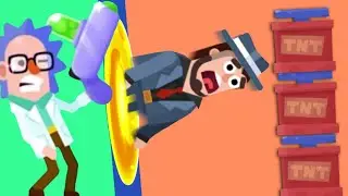 My Portal Gun Destroys EVERYONE (Hitmasters)
