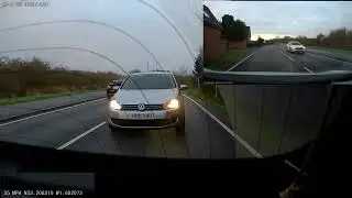 Aggressive Tailgating and flashing for no reason! YB10 VRU