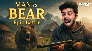 😱 Man vs Bear | The Most INTENSE Battle Ever! | RTX GAMING TELUGU #02