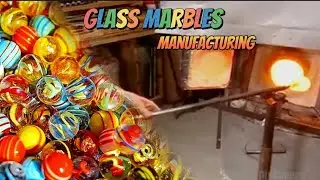How Glass Marbles Are Made#making #shorts