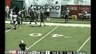 WT Football Highlights - Northeastern State - 2010