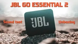 JBL GO Essential 2 Unboxing + soundtest 4K60fps