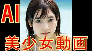 【AI美少女】MV♪かわいいは無限大　part2【生成AI動画】