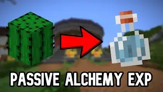 How to get PASSIVE Alchemy Exp in Hypixel Skyblock