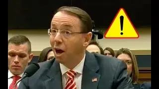 Rod Rosenstein Leaving DOJ To Protect Himself From New Trump Attorney General