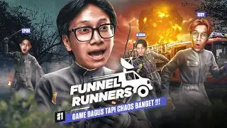 GREAT GAME BUT TOTAL CHAOS !!! - Funnel Runners Indonesia Part 1