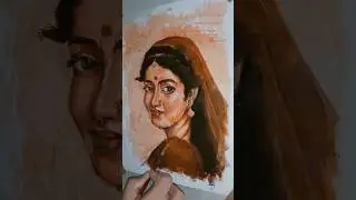 Only Color Study Painting #radhakrishna #painting #trending #artist #viralvideo #commissionartwork