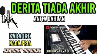 DERITA TIADA AKHIR KARAOKE NADA PRIA