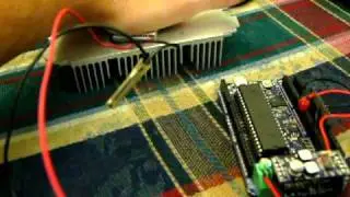 Arduino - your body heat turns it on!