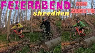 Feierabend shredden die zweite / Schneller Flowtrail