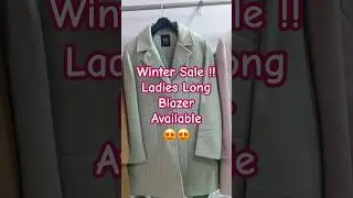 Ladies Long Blazer Size M,  L, XL Available #shorts #blazer #wintersale #fashion #gohana #clothing