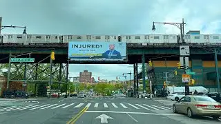 🚗🚗NYC Drive: Streets of the Bronx, EAST GUN HILL RD🚗🚗
