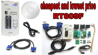 How to program bios RT809F programmer unbox RT809F software How to crack bios password