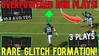 🚨RARE GLITCH FORMATION!🚨 Most Explosive 3 Play Run Offense in Madden NFL 22! Best Play Tips & Tricks