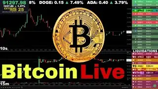 🔴 Bitcoin Live Chart & Liquidation watch