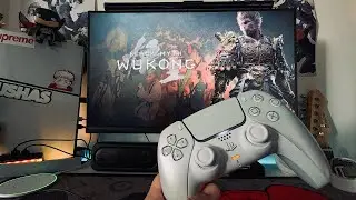 DualSense Chroma Pearl Unboxing🤍🤍+ Black Myth: Wukong Gameplay Test!🙈