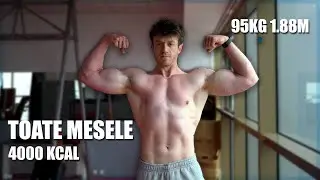 TOT CE MANANC PT MASA MUSCULARA *4000kcal* | Bulk Ep. 11