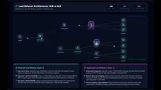 NLB vs. ALB Explained: Load Balancer Architecture Animation