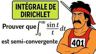C'est un monument en prépa, l'intégrale de Dirichlet
