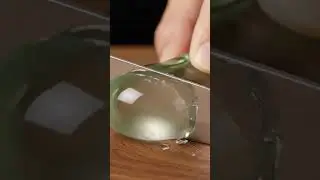 Satisfying Glass Cut Technique | ASMR Precision Cutting in 4K