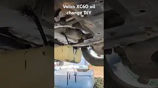 Volvo XC60 oil change DIY #volvo #volvoxc60 #xc60