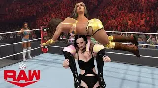 WWE 2K23 RAW ALIYAH & JESSICA VS CHELSEA GREEN & CARMELLA