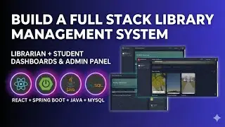 🚀 Build the Ultimate Library Management System! Full Stack Java Spring Boot + React Project