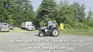 New Holland $32000  Tractor is For Sale - Mounted with Flail Boom Mower