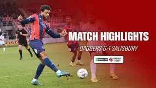 Match Highlights | Daggers 0-1 Salisbury | Enterprise NLS