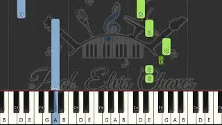 🎹 Quando Jesus passar - 1495 - Pe.  Zezinho - Tutorial Teclado Fácil