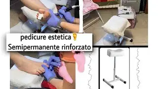 Postazione #pedicure estetica Onicotecnica e #semipermanente rinforzato