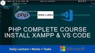 lect 1 || Learn PHP Fast with XAMPP and VS Code