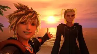 Kingdom Hearts 3 Colosseum - Sora(blond) vs Larxene (KH3 MODS)