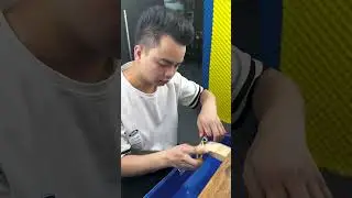 The dismantling process of the gold-clad silver bracelet #Shorts #DIY #WoodArt