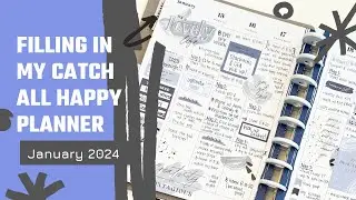 Filling in my “After The Pen” | Funky Abstracts | Happy Planner