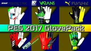 PES 2017 - Gloves Pack V2