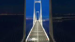 100Billion RMB!China Built World Toughest CrossSea Shenzhong Channel #shenzhen #chinainfrastructure